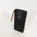 Power Bank зарядний пристрій на сонячній батареї 10000mAh з індикатором заряду. Колір: чорний 00023530 фото 4
