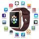 Смарт-годинник Smart Watch A1 розумний електронний зі слотом під sim-карту + карту пам'яті micro-sd. Колір: золотий 00022484 фото 1