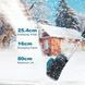 Снегоуборщик аккумуляторный на 2 АКБ складной Krafftec 36V 6Ah 00012931 фото 5