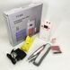 Портативный Фрезер для ногтей Nail Drill YT-928 аккумуляторный с индикатором заряда на 35 000 оборотов. Цвет: розовый 00015501 фото 10