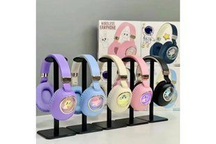 Беспроводные детские наушники ST862 "CAT IN A CAPSULE" с LED 00015951 фото