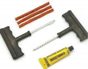 Набор для ремонта проколов бескамерных шин Tekin Tubeless Tire Repair Kit 00017134 фото