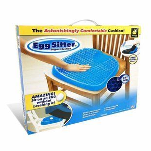 Гелевая ортопедическая подушка для сидения egg sitter 00015035 фото