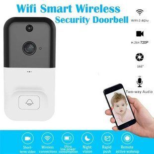 Беспроводная видеокамера дверного звонка домофон smart doorbell x5 wifi 00017293 фото