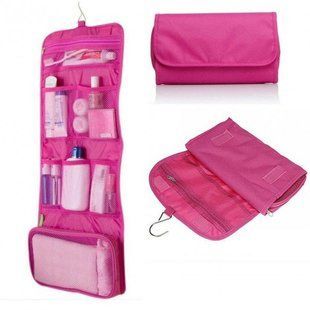 Органайзер дорожный сумочка косметичка Travel Storage Bag. Цвет: розовый 00012540 фото