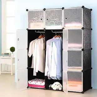 Пластиковый складной шкаф Storage Cube Cabinet 12 секций 00012743 фото