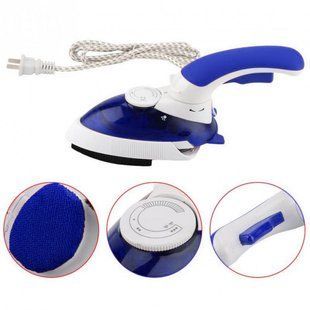 Отпариватель Mini Steam Iron HT-558B, Утюг электрический паровой, Паровой утюг для одежды. Цвет: синий 00013292 фото