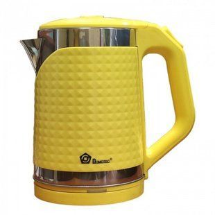Електрочайник Domotec MS-5027 2000 Вт. Колір: жовтий 00020121 фото