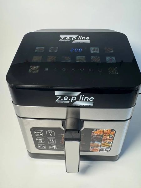 Мультифункціональна аерофритюрниця Zepline ZP-00344 на 13 л 4200Вт 00021774 фото