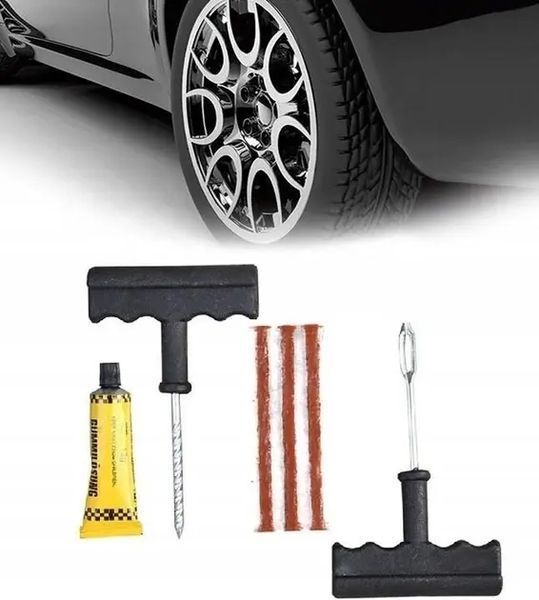 Набор для ремонта проколов бескамерных шин Tekin Tubeless Tire Repair Kit 00017134 фото