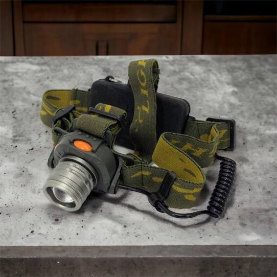 Налобний ліхтар тактичний Bailong BL-1505\602B SENSOR з датчиком руху, Ліхтарик налобний led 00022892 фото