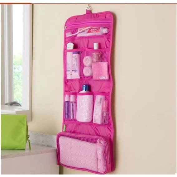 Органайзер дорожный сумочка косметичка Travel Storage Bag. Цвет: розовый 00012540 фото