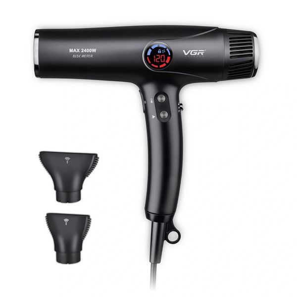 Фен VGR V-469 4 рівні обдування 4 рівні температури 2 насадки 2400Вт 00015418 фото