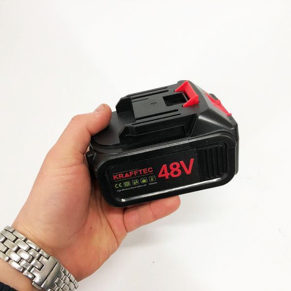Литий-ионный аккумулятор KRAFFTEC 48V 1500mAh для электроинструментов, Акб для шуруповерта 00012678 фото