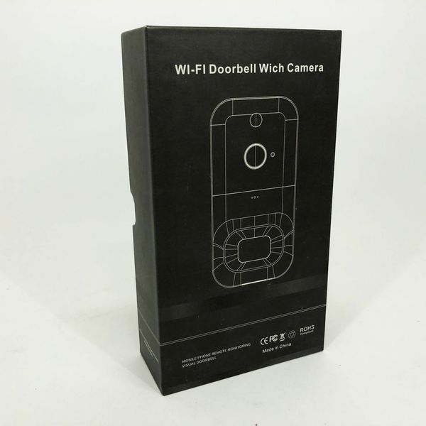 Беспроводная видеокамера дверного звонка домофон smart doorbell x5 wifi 00017293 фото