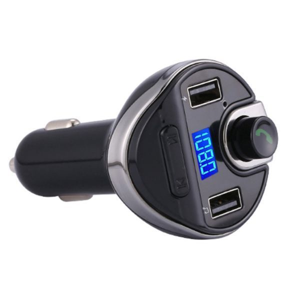 Трансмиттер для авто FM MOD-T20, USB, MicroSD. Цвет: черный 00017004 фото