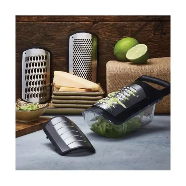 Набор Терок Soft Touch Container Grater Set Терки 4в1 00020589 фото