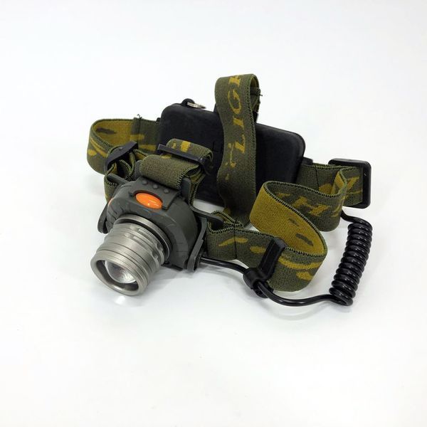 Налобний ліхтар тактичний Bailong BL-1505\602B SENSOR з датчиком руху, Ліхтарик налобний led 00022892 фото