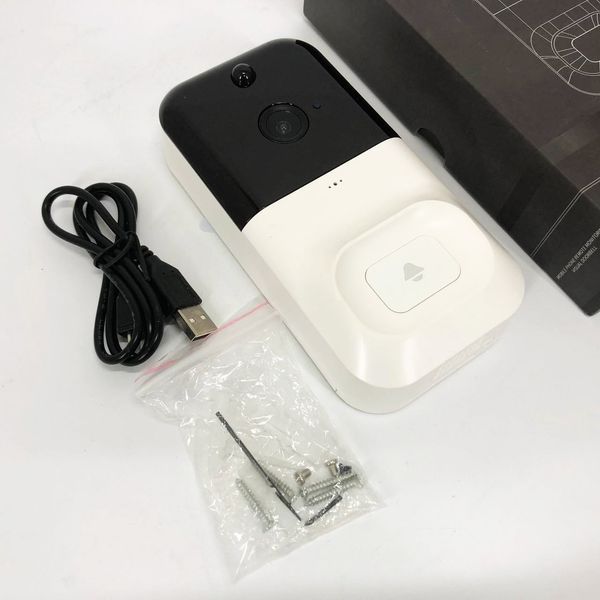 Беспроводная видеокамера дверного звонка домофон smart doorbell x5 wifi 00017293 фото