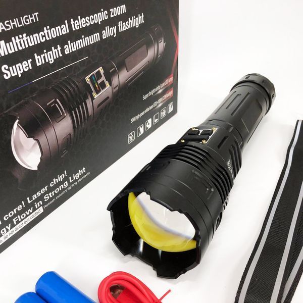 Ліхтар акумуляторний BL-S011 PM50-TG-COB power bank, Ліхтарик світлодіодний ручний портативний 00023359 фото