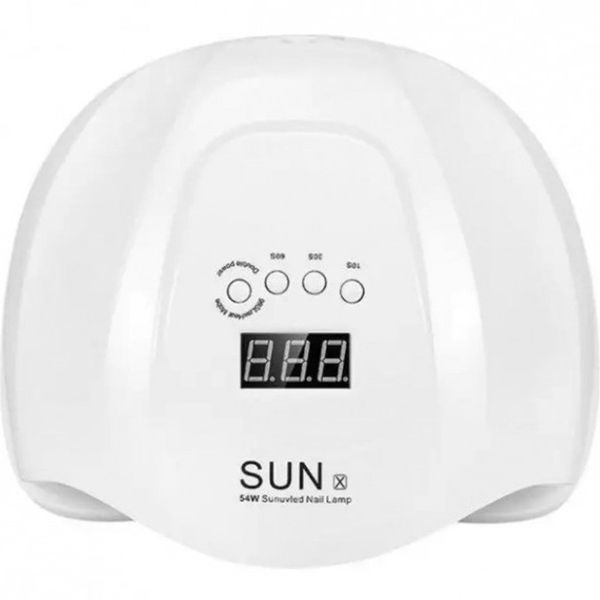 Професійна сушарка Sun X Beauty nail 54w FD 160A для нігтів, лампа для гель-лаку, Лампа майстра манікюру 00014476 фото