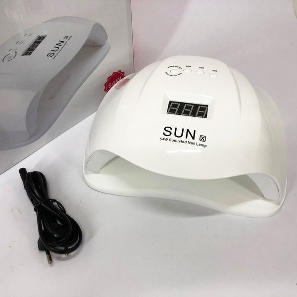 Професійна сушарка Sun X Beauty nail 54w FD 160A для нігтів, лампа для гель-лаку, Лампа майстра манікюру 00014476 фото