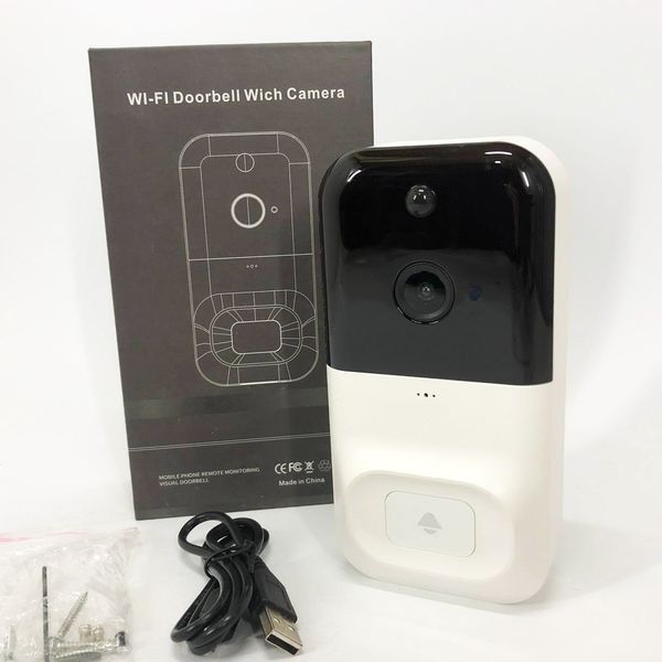 Беспроводная видеокамера дверного звонка домофон smart doorbell x5 wifi 00017293 фото