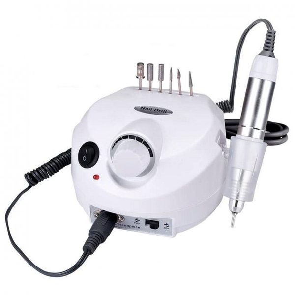 Фрезер для маникюра и педикюра Drill Pro Nail Drill, 30000 об/мин, фрезер для ногтей. Цвет: белый 00015218 фото
