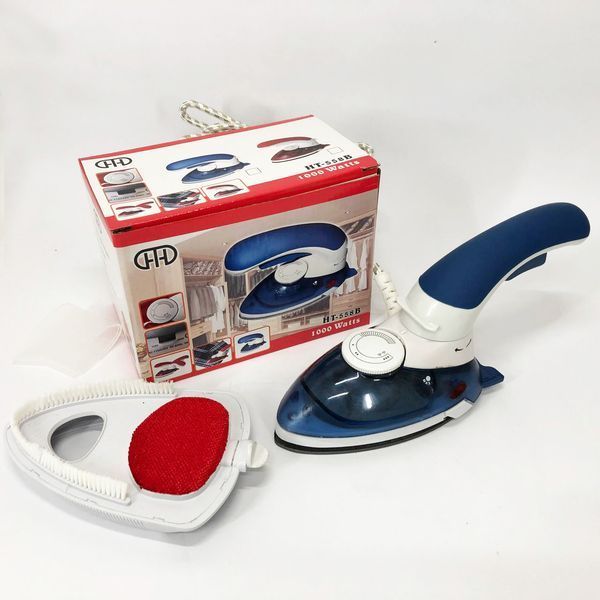 Отпариватель Mini Steam Iron HT-558B, Утюг электрический паровой, Паровой утюг для одежды. Цвет: синий 00013292 фото