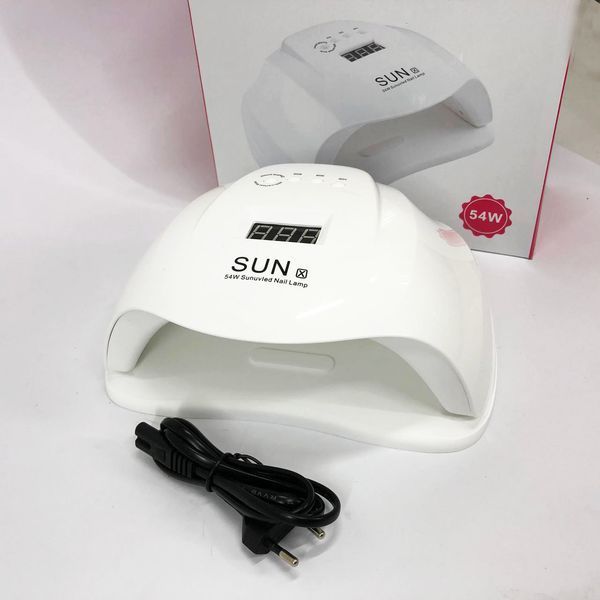 Професійна сушарка Sun X Beauty nail 54w FD 160A для нігтів, лампа для гель-лаку, Лампа майстра манікюру 00014476 фото