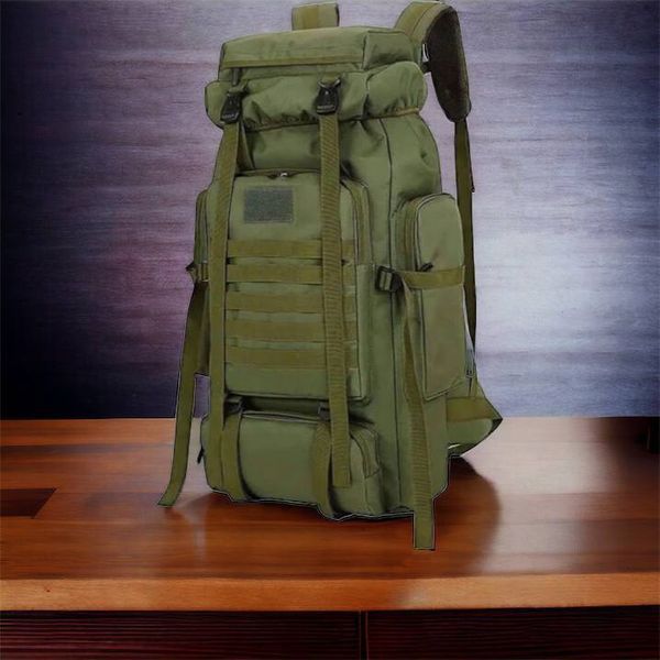 Тактичний рюкзак на 70л більший армійський баул, похідна сумка / Військовий рюкзак, тактичний рюкзак ВСУ 00018331 фото
