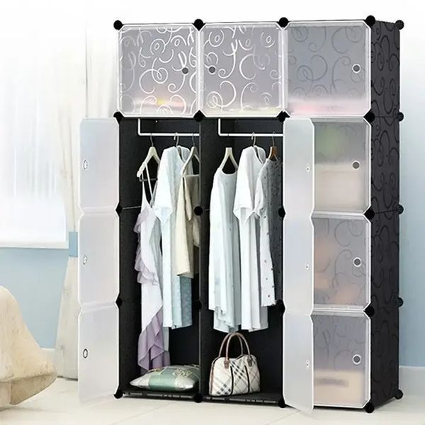 Пластиковый складной шкаф Storage Cube Cabinet 12 секций 00012743 фото