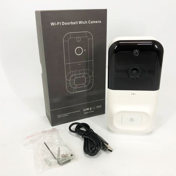 Беспроводная видеокамера дверного звонка домофон smart doorbell x5 wifi 00017293 фото