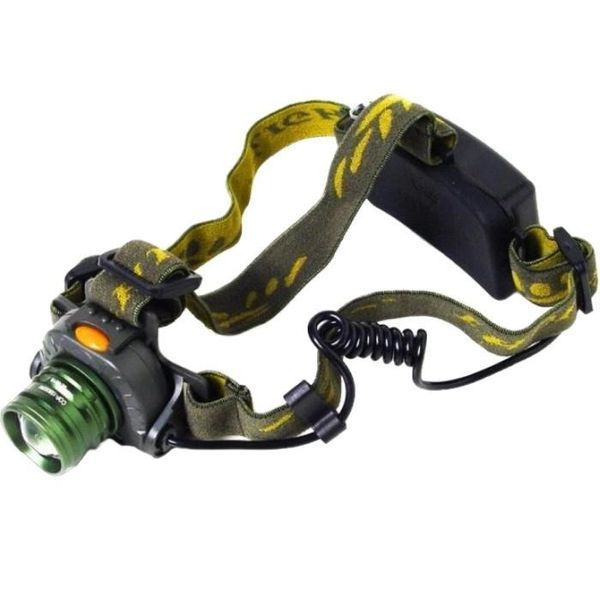 Налобний ліхтар тактичний Bailong BL-1505\602B SENSOR з датчиком руху, Ліхтарик налобний led 00022892 фото