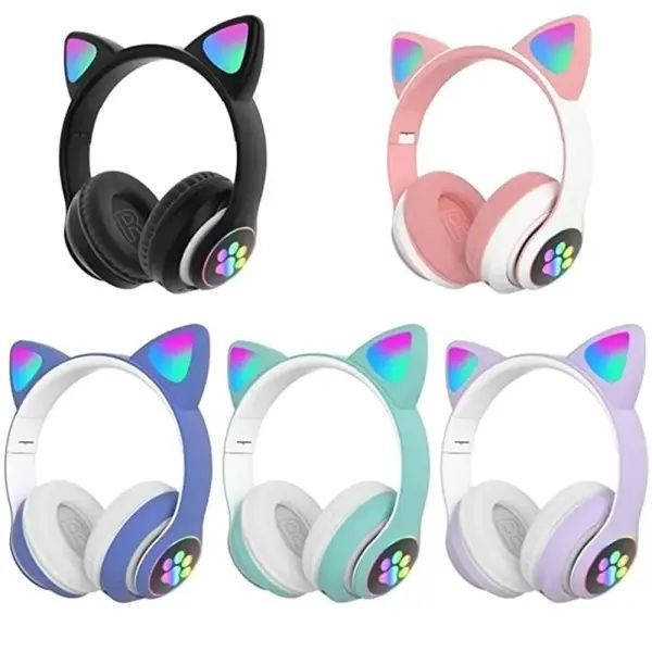 Бездротові навушники Cat STN-28 / Гарнітура з мікрофоном FM радіо Bluetooth 00023908 фото
