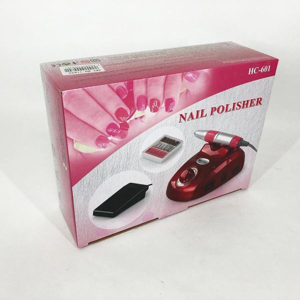 Фрезер для маникюра и педикюра Drill Pro Nail Drill, 30000 об/мин, фрезер для ногтей. Цвет: белый 00015218 фото