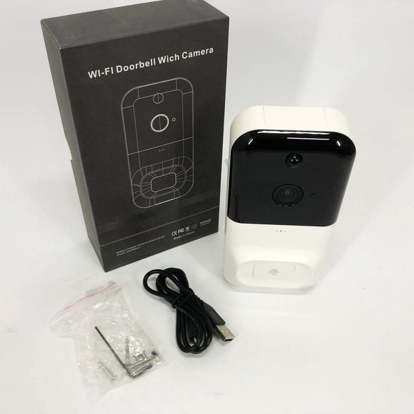 Беспроводная видеокамера дверного звонка домофон smart doorbell x5 wifi 00017293 фото
