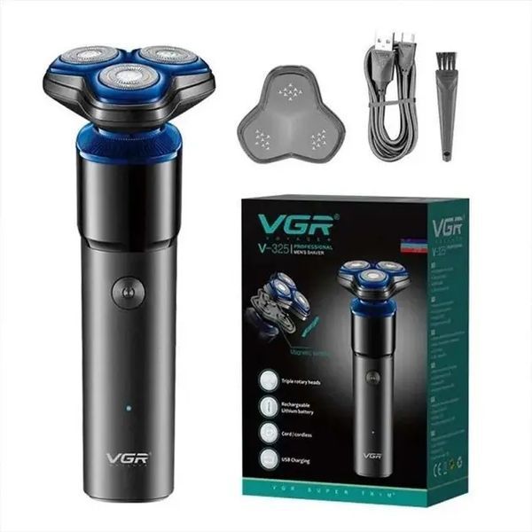 Чоловіча електробритва VGR V-325 від USB 00021602 фото