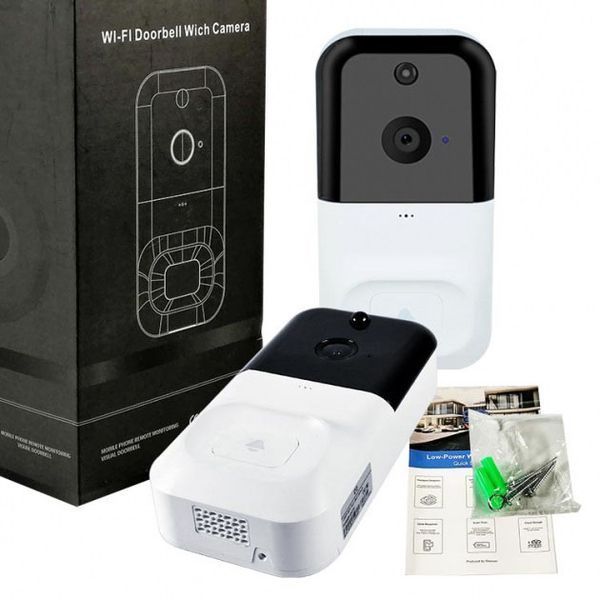 Беспроводная видеокамера дверного звонка домофон smart doorbell x5 wifi 00017293 фото