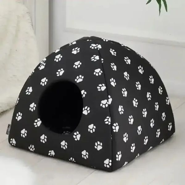 Мягкий домик для собак и кошек YU227 компактный складной Pet Hut White 35 см &times; 40 см 00021983 фото