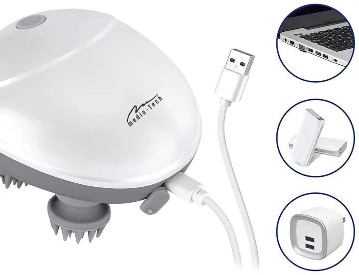 Масажер для голови для глибокого масажу та стимуляції росту волосся, підходить для тварин AND9 00015649 фото