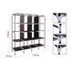 Складна тканинна шафа для одягу 170*45*170см Storage Rack, тканинна шафа для речей Коричнева 00013424 фото 3