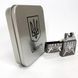 Дуговая электроимпульсная USB зажигалка Украина металлическая коробка HL-446. Цвет: черный 00023031 фото 10
