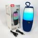 Портативная колонка TG644 5W с RGB подсветкой и ремешком, музыкальные колонки для улицы. Цвет: синий 00017210 фото 6
