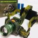 Налобний ліхтар тактичний Bailong BL-1505\602B SENSOR з датчиком руху, Ліхтарик налобний led 00022892 фото 8