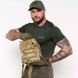 Тактическая сумка-рюкзак через плечо с Cordura 900D, камуфляж, трансформер, MOLLE 00018386 фото 8