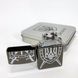 Дуговая электроимпульсная USB зажигалка Украина металлическая коробка HL-446. Цвет: черный 00023031 фото 2