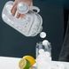 Портативная силиконовая форма для льда бутылка 2 в 1 ICE CUBE TRAY складная на 17 шариков 00019267 фото 5