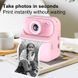 Дитячий фотоапарат миттєвого друку S1 Pink 00016287 фото 3