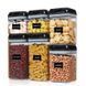 Органайзеры для кухни Food Storage Container 7 Контейнеров | Набор пластиковых контейнеров для круп 00024643 фото 4